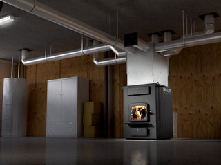 Drolet Heat Commander Wood Furnace DF02003 + 🎁 Free Stanley Ash Vacuum