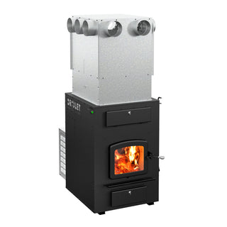 Drolet Heat Commander Wood Furnace DF02003 + 🎁 Free Stanley Ash Vacuum