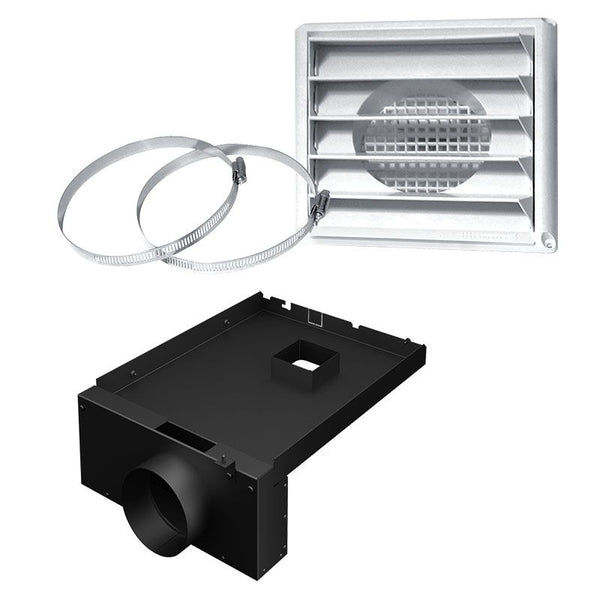 5"Ø FRESH AIR INTAKE KIT FOR WOOD STOVE ON LEGS AC01211