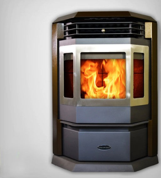 ComfortBilt HP22-SS Pellet Stove Golden Brown
