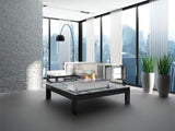 Eco-Feu Vision I 29" Free Standing Fireplace Stainless Steel Vision 1 WS-00093-SS