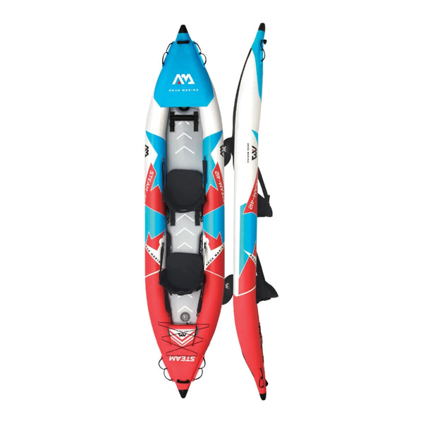 Aqua Marina Steam 2 Person Inflatable Kayak ST-412-22