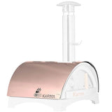 WPPO Karma 25 304 Stainless Steel Wood-Fired Oven with 201 Stainless Steel Base WPPO WKK-01S-304_Stainless Steel