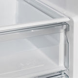 Forno Salerno - 33" Side by Side Counter Depth Refrigerator 15.6cu. Ft. SS color, with  Professional handle FFRBI1805-33SB