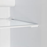 Forno Salerno - 33" Side by Side Counter Depth Refrigerator 15.6cu. Ft. SS color, with  Professional handle FFRBI1805-33SB