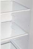 Forno Salerno - 33" Side by Side Counter Depth Refrigerator 15.6cu. Ft. SS color, with  Professional handle FFRBI1805-33SB