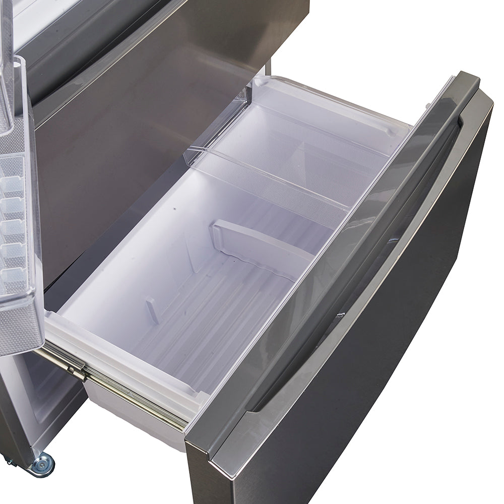 Forno 36 Refrigerator w/ Freezer Drawer (FFRBI1820-36SB)