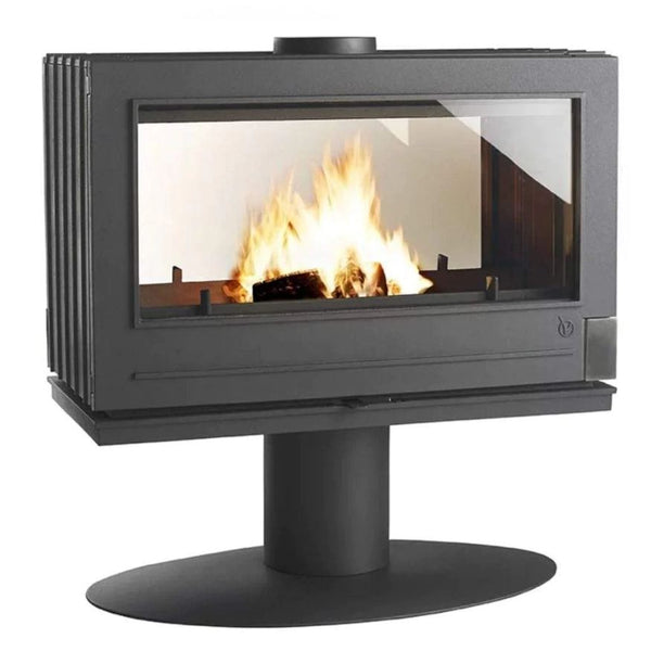Invicta Nelson 36" Cast Iron Wood Burning Stove 6129-44
