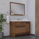 Alya Bath Sortino 48" Modern Bathroom Vanity, Rosewood AB-MD648-RW