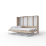 Maxima House Brescia European Horizontal Twin Size Wall Bed CP-06s