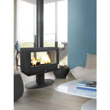 Invicta Nelson 36" Cast Iron Wood Burning Stove 6129-44