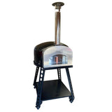 WPPO 36" Chi Dome Brick Oven (High Dome) with Stand - Red WPPO WKD-02-WS-RED