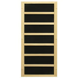 DYNAMIC SANTIAGO 2-PERSON LOW EMF (UNDER 8MG) FAR INFRARED SAUNA (CANADIAN HEMLOCK) DYN‐6209‐01
