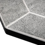 ComfortBilt Mill Black Corner Hearth Pad
