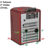 ComfortBilt HP22-SS Pellet Stove Golden Brown