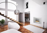 Eco-Feu Montreal 42" 2-Sided Free Standing / Built-In Ethanol Fireplace Stainless Steel WS-00133-SS
