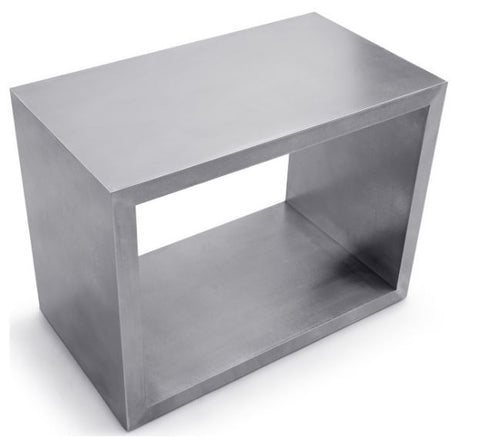 Greg Sheres Piero Lamp Table Stainless Steel