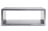 Greg Sheres Piero Cocktail Table Stainless Steel