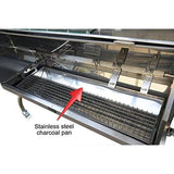 50W 62" Charcoal Pig Spit Roaster SSH1XL