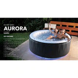 MSpa Aurora, 4-6 Person Inflatable Hot Tub D-AU06