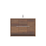 Alya Bath Sortino 48" Modern Bathroom Vanity, Rosewood AB-MD648-RW