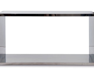 Greg Sheres Piero Console Table Stainless Steel
