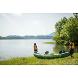 Aqua Marina Ripple 12'2" Recreational Inflatable 3 Person Canoe