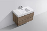 KubeBath Bliss 36” Single Sink Wall Mount Modern Vanity BSL36