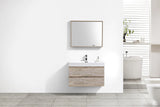 KubeBath Bliss 36” Single Sink Wall Mount Modern Vanity BSL36