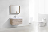 KubeBath Bliss 40” Single Sink Wall Mount Modern Vanity BSL40