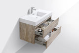 KubeBath Bliss 40” Single Sink Wall Mount Modern Vanity BSL40