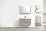 KubeBath Bliss 40” Single Sink Wall Mount Modern Vanity BSL40