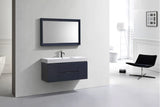 KubeBath Bliss 48” Single Sink Wall Mount Modern Vanity BSL48