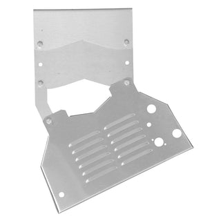 Calcana Overhead Mounting Kit For 5' or 10' Patio Heater 25° Tilt, 304 Stainless Steel