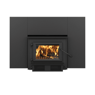 Century Heating CW2900 Trio 35' Wood Burning Insert With Faceplate