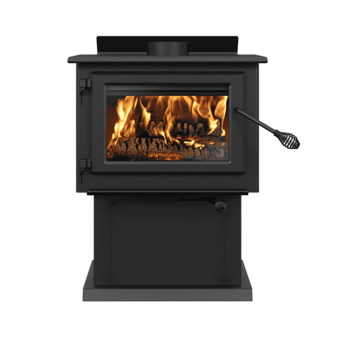 Century Heating FW2900 Wood Stove With Pedestal CB00026