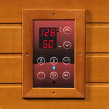 Golden Designs Dynamic Heming Elite 2-person Corner Ultra Low EMF (Under 3MG) FAR Infrared Sauna w/ Hemlock | DYN-6225-02 Elite