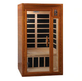 Golden Designs Barcelona Sauna Dynamic Low EMF Far Infrared Sauna w/ Hemlock DYN-6106-01