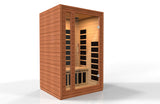 Golden Designs Dynamic Avila Elite 1-2-person Ultra Low EMF (Under 3MG) FAR Infrared Sauna w/ Hemlock | DYN-6103-01 Elite