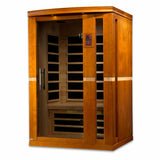 DYNAMIC VITTORIA 2-PERSON LOW EMF (UNDER 8MG) FAR INFRARED SAUNA (CANADIAN HEMLOCK) DYN‐6220‐01