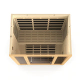Golden Designs Vila 3 Person Dynamic Ultra Low EMF FAR Infrared Sauna DYN-6315-02