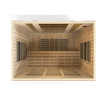 Golden Designs Bergamo Dynamic 4-Person Low EMF FAR Infrared Sauna - DYN-6440-01
