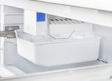 Forno Moena - 36" Fench Door Counter Depth Refrigerator 19cu.ft SS color, with Grill-Allowing Ventilation FFRBI1820-40SG