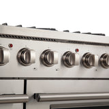 Forno Galiano - Gold Professional 48" Freestanding Gas Range FFSGS6244-48
