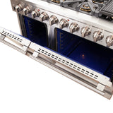 Forno Capriasca - Titanium Professional 48" Freestanding Gas Range FFSGS6260-48