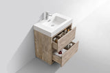 KubeBath Bliss 30" Single Sink Free Standing Modern Vanity FMB30