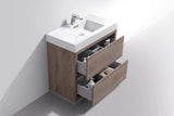 KubeBath Bliss 36" Single Sink Free Standing Modern Vanity FMB36