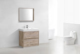 KubeBath Bliss 36" Single Sink Free Standing Modern Vanity FMB36