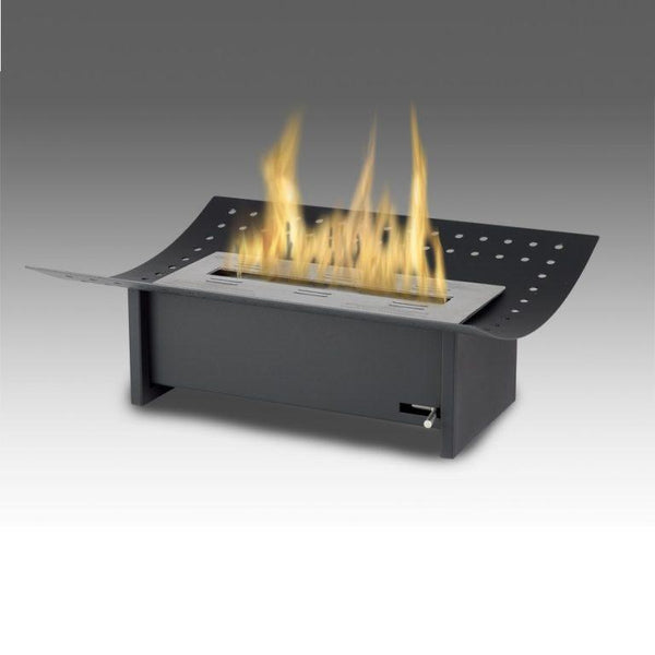 Eco-Feu Ethanol Insert for Traditional Fireplace - Matte Black (FS-00033-MB)