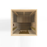 Golden Designs Maxxus 2-Person Low EMF (Under 8MG) FAR Infrared Sauna w/ Hemlock | MX-LS2-01